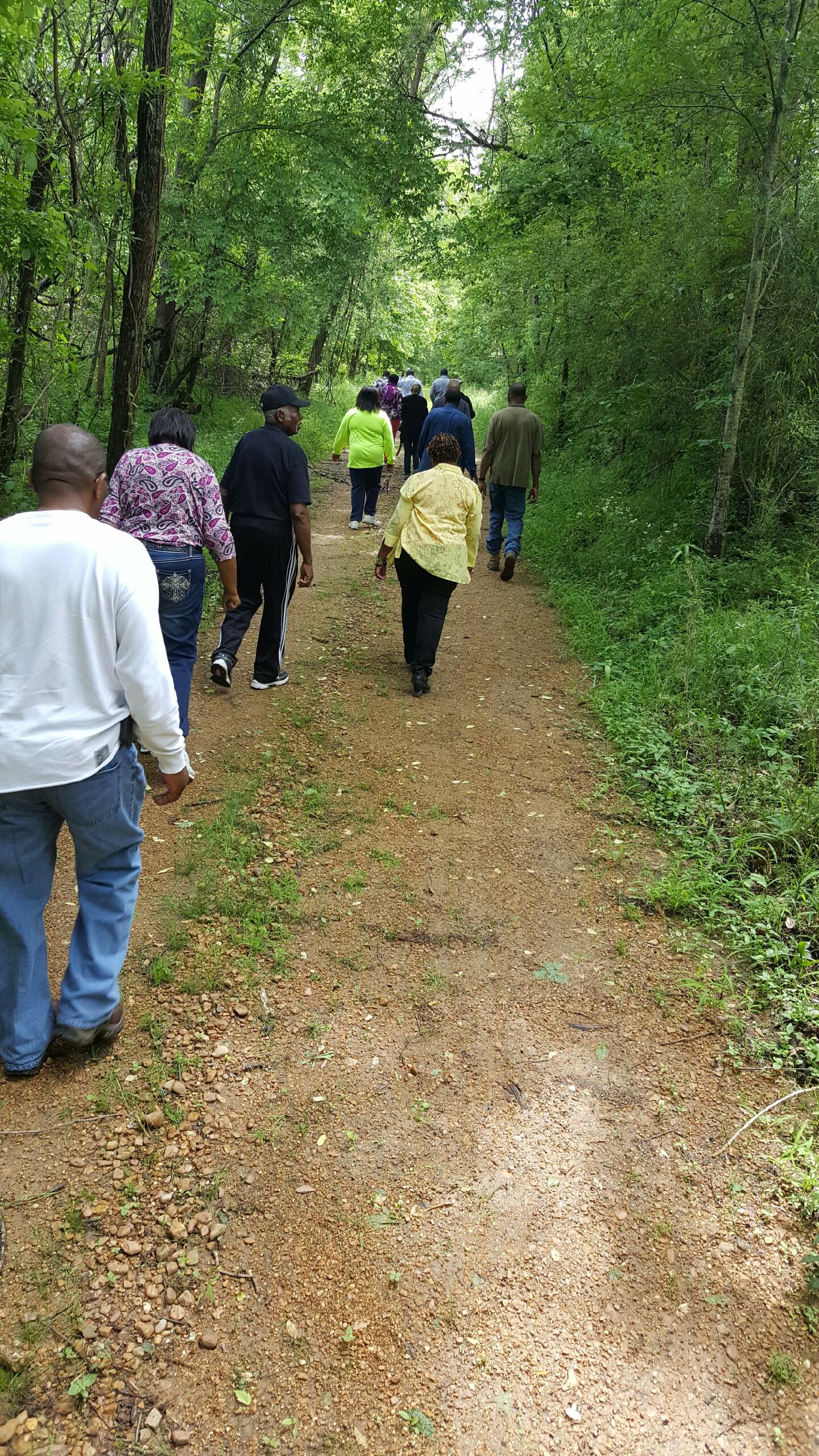 April 2016, Perk Spearheaded the Family to View the Land